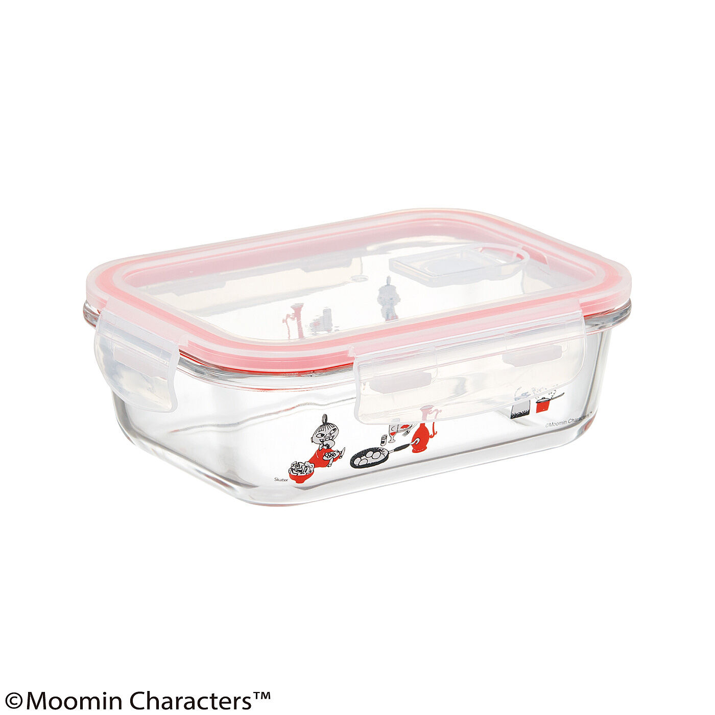 フェリシモギフトショップ|ムーミン　オーブンもレンジも冷凍も　そのまま食卓に出せるガラス製保存容器〈６５０ml〉