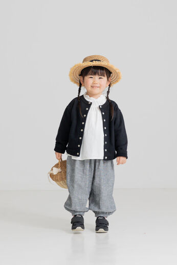 フェリシモギフトショップ | ぽんわりキッズパンツ〈ＧＹ〉リブイン