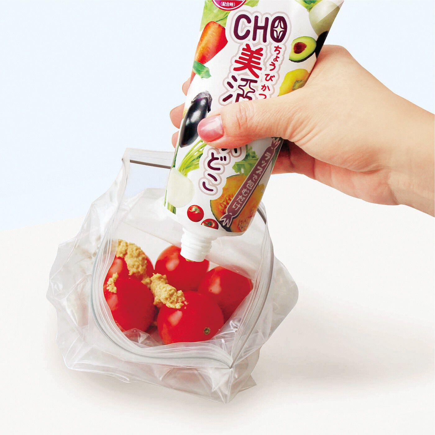 フェリシモギフトショップ|ラップで手軽にぬか漬けができる　ぬかどこチューブ〈２本〉|包みにくい食材は、ジッパー袋で！