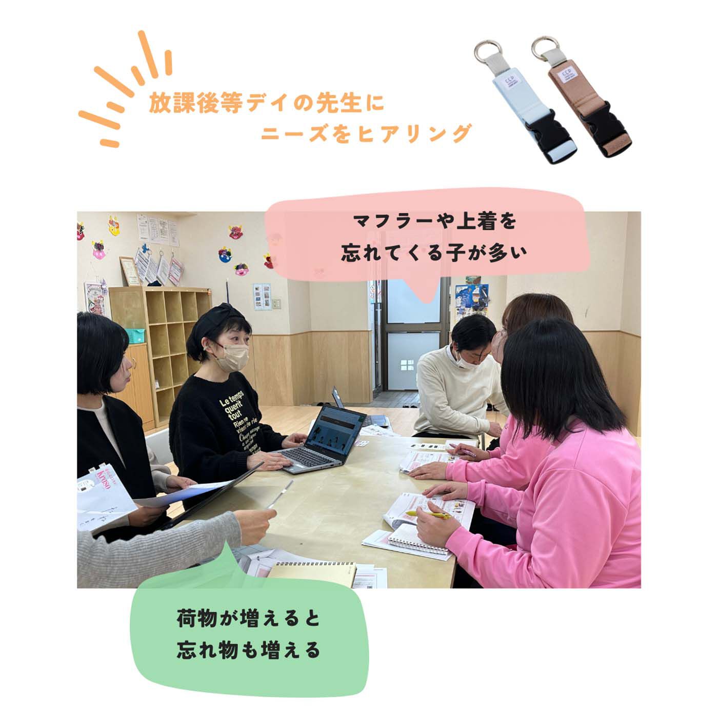 フェリシモギフトショップ|LITALICO×C.C.P　手荷物まとめるゴムホルダー〈ブルー〉