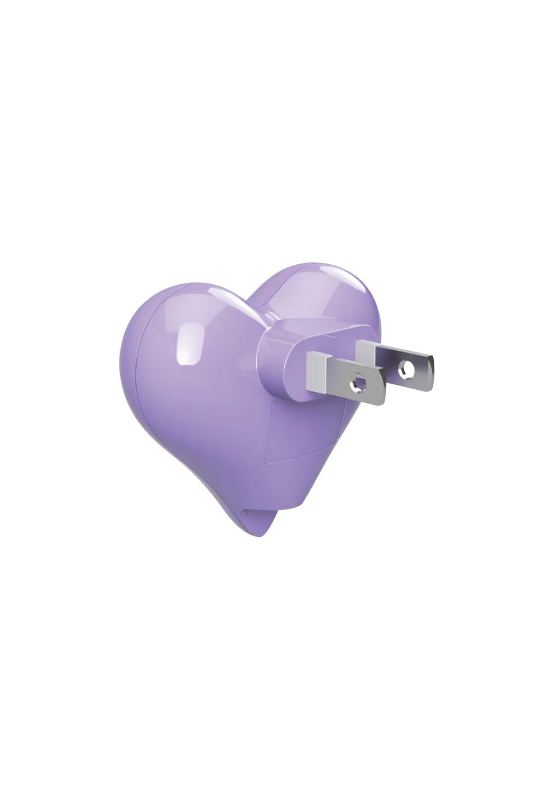 フェリシモギフトショップ|ハート彩るモーヴなチャージャー〈パープル〉