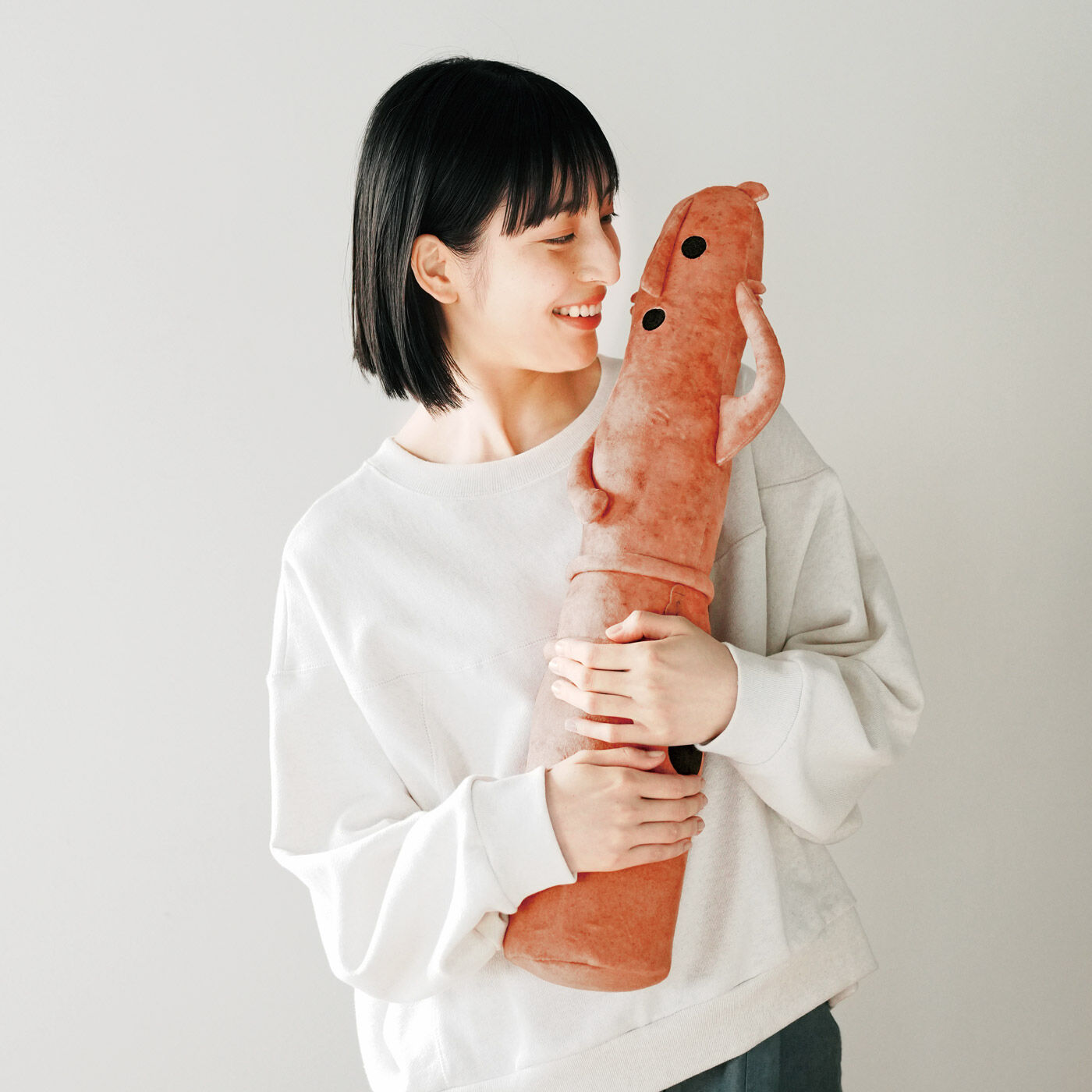 フェリシモギフトショップ|ミュージアム部　踊る人々　はにわ収納ケース〈みずらさん〉