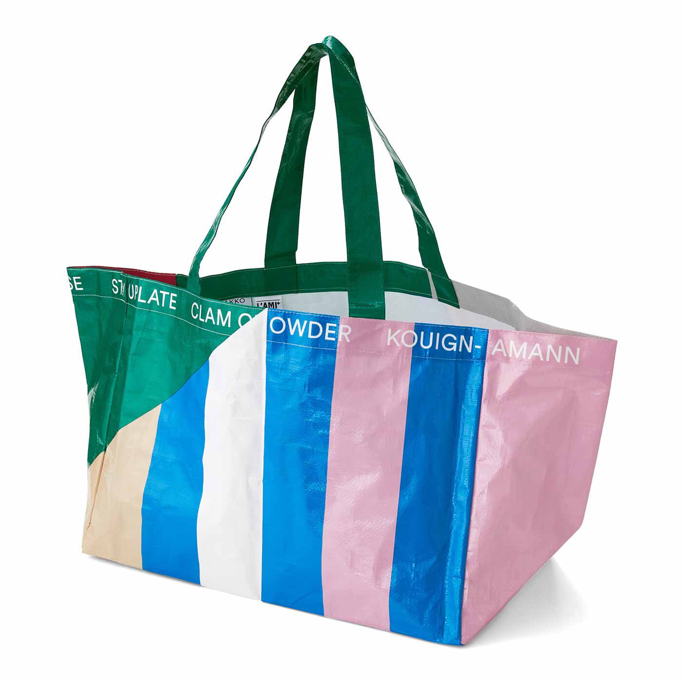 フェリシモギフトショップ|菊池 亜希子さん×ラミプリュス　記憶の中の色と好きをデザインした　アートピースのようなビッグバッグ|Back