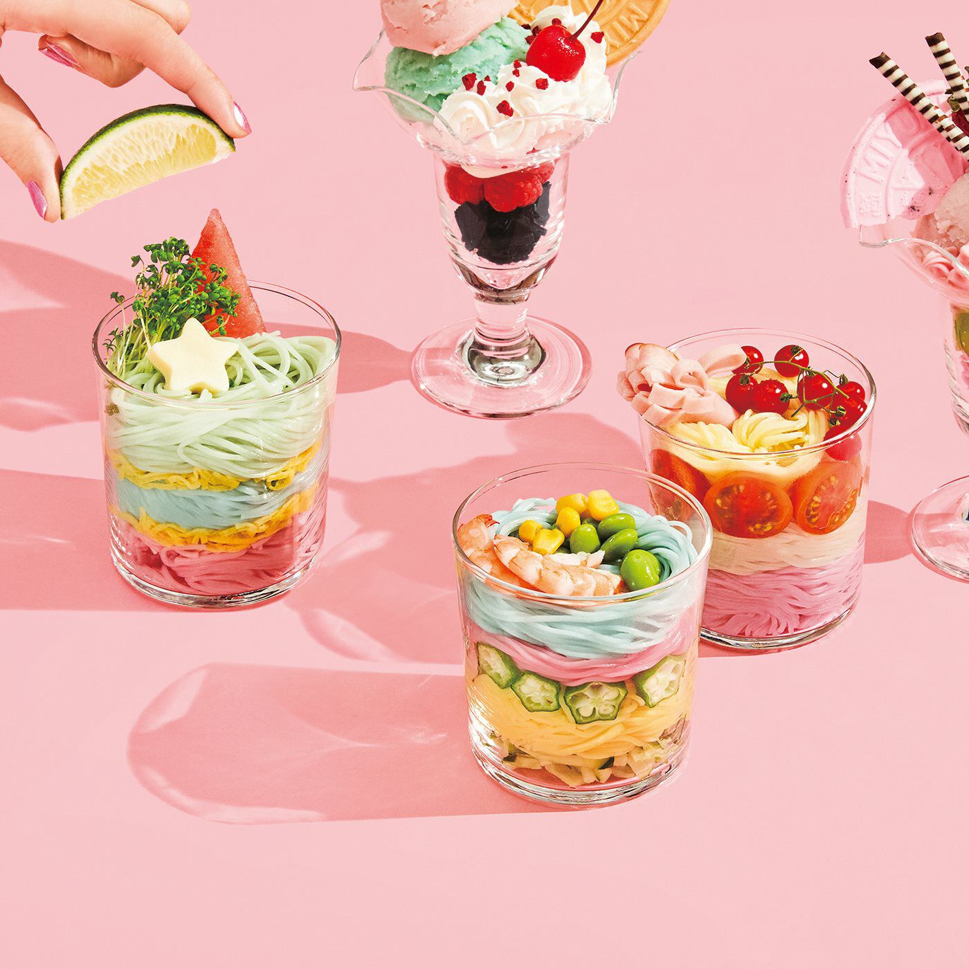 フェリシモギフトショップ|KAWAII COMPANY　170年の技術が輝く 5つの味のカワイイ 三輪そうめん|KAWAII COMPANY 170年の技術が輝く 5つの味のカワイイ 三輪そうめん