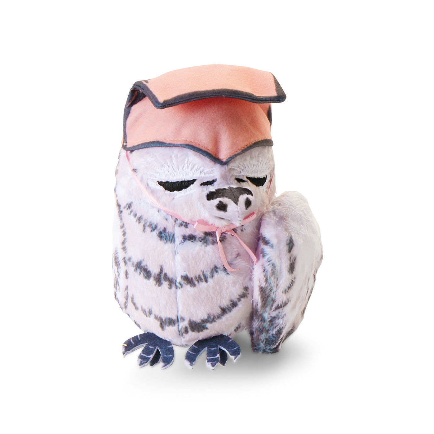 フェリシモギフトショップ|すみだ北斎美術館×ミュージアム部　つられて眠くなっちゃう　北斎の居眠りふくろうポーチ|FRONT