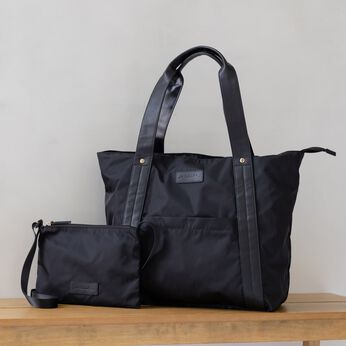 フェリシモギフトショップ | サコッシュ付き２−ＷＡＹマザーズトートバッグＢＫ