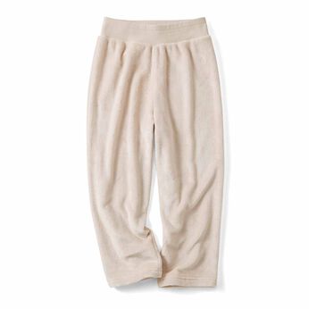 フェリシモギフトショップ | リブ　両面ライトボアペチパンツ〈ＢＥ〉リブイン