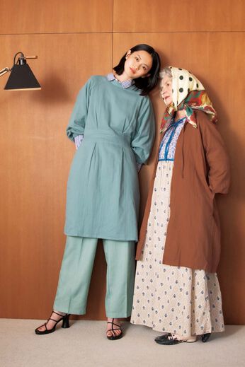 mensha! | ヴィンテージライクなサージカルガーゼチュニック