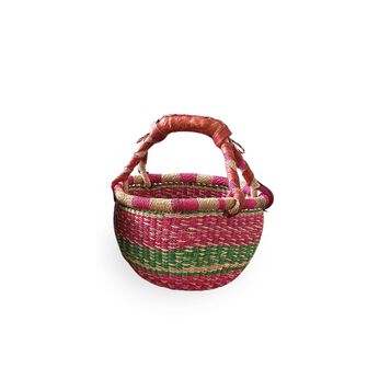 mensha! | ブルキナバスケット(Sサイズ)