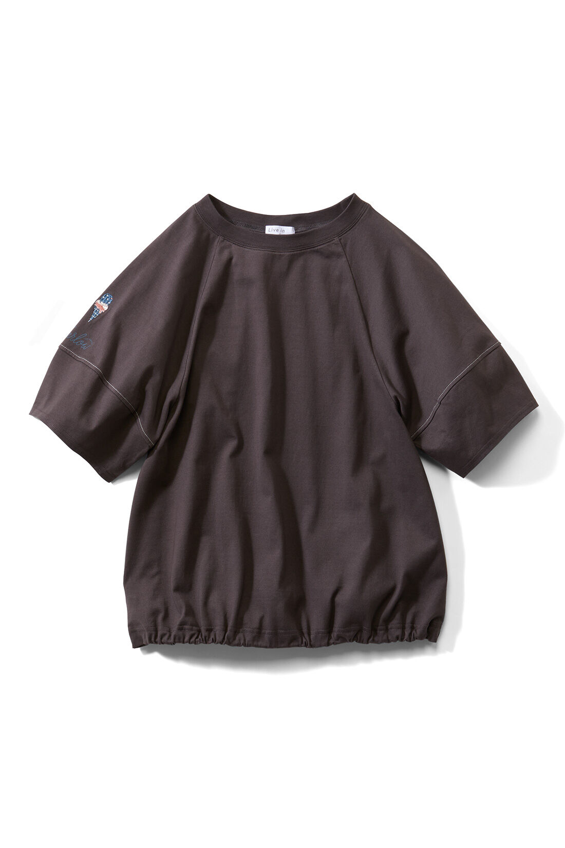 Live in comfort［リブインコンフォート］|リブ イン コンフォート ハーロウアイスクリームさんとコラボ 接触冷感＆吸汗速乾で涼やか アイスコットンすそドロストTシャツの会|Goma Miso ＆ Black Cookies