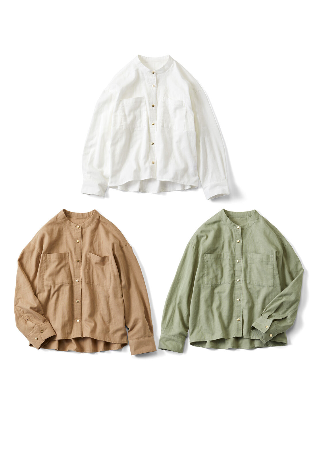 Live in  comfort|リブ イン コンフォート ダブルガーゼを軽やかにはおる やわらかなコットンシャツの会