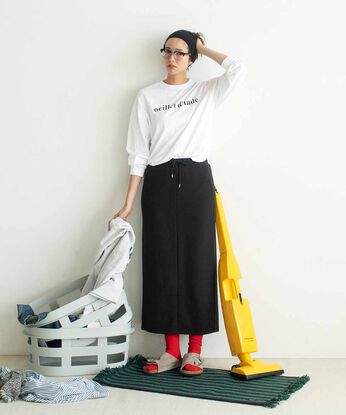 Live in comfort［リブインコンフォート］ | 極上の裏ボアカットソースカート〈ＢＫ〉リブイン