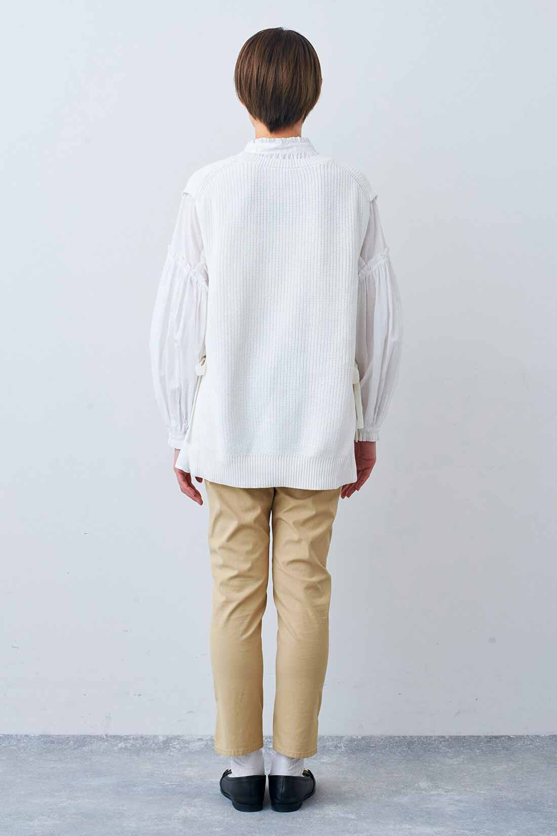 Live in  comfort|リブ イン コンフォート Live love cotton（R）プロジェクト コーデをアップデートできる オーガニックコットンニットベストの会