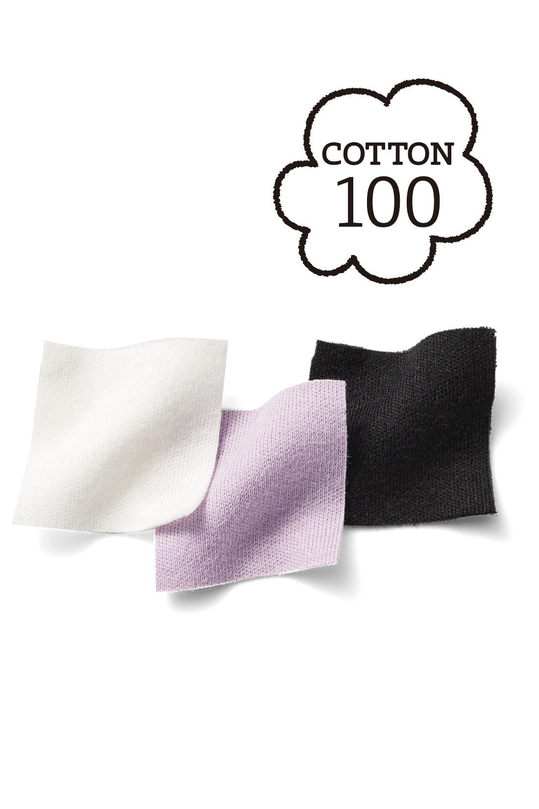 Live in  comfort|Live love cotton（PEACE BY PEACE）プロジェクト　リブ イン コンフォート　心うるおう エニワイズ加工のとろ綿クルーネックインナーの会
