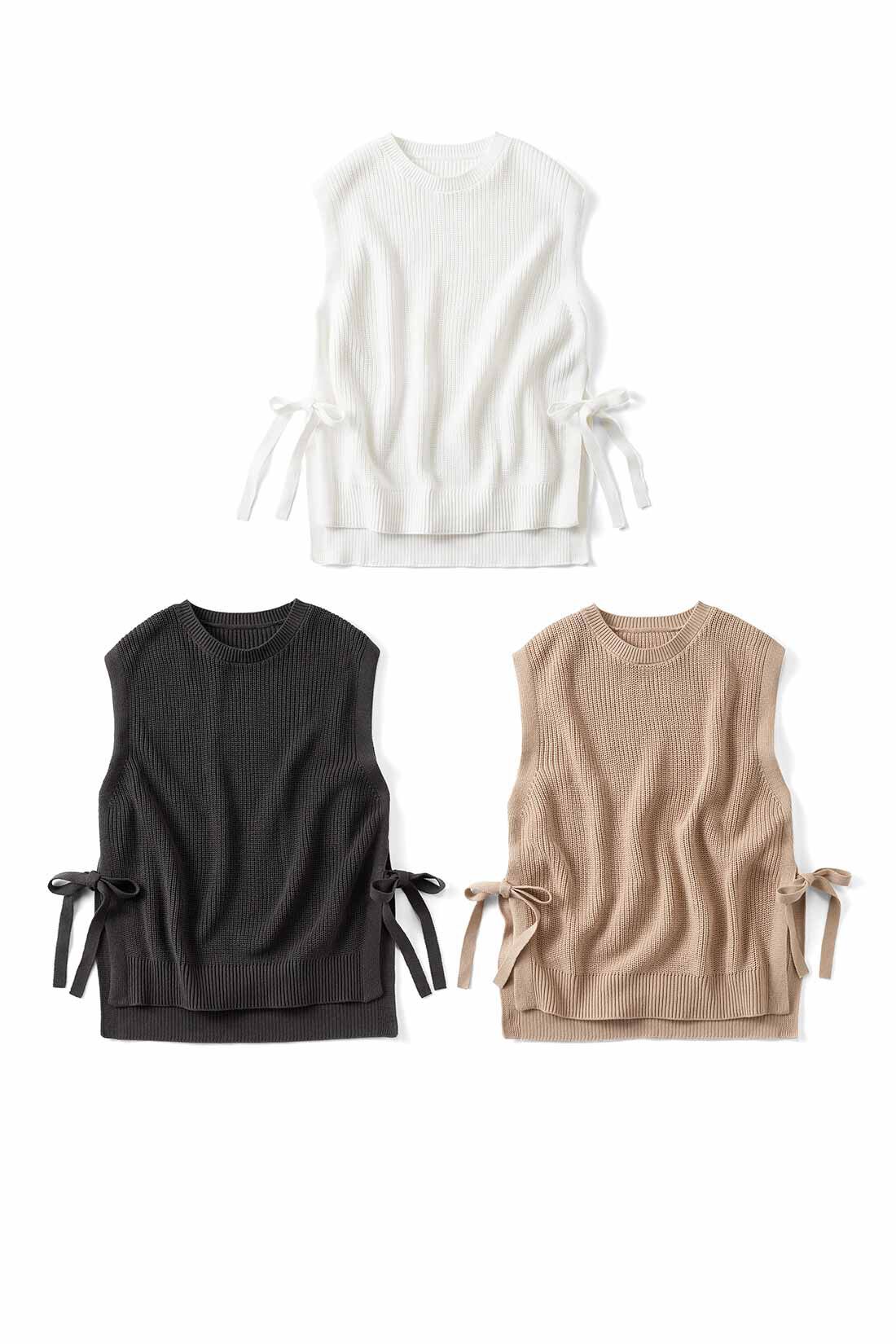 Live in  comfort|リブ イン コンフォート Live love cotton（R）プロジェクト コーデをアップデートできる オーガニックコットンニットベストの会