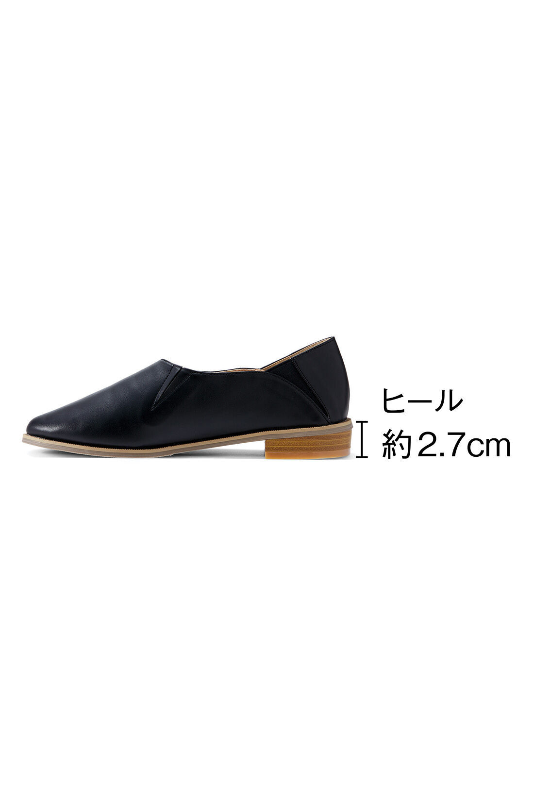 Live in  comfort|リブ イン コンフォート　はまじとコラボ　カジュアルスタイルがきれいめにまとまる　やわらかフラットシューティ〈アイスグレー〉|しなりのよいソールを採用。ちょっぴりヒールでスタイルアップも！　※お届けするカラーとは異なります。