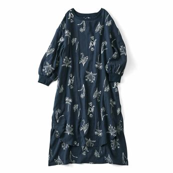 Live in  comfort | ＷＧボタニカル刺しゅうチュニック〈ＮＶ〉リブイン