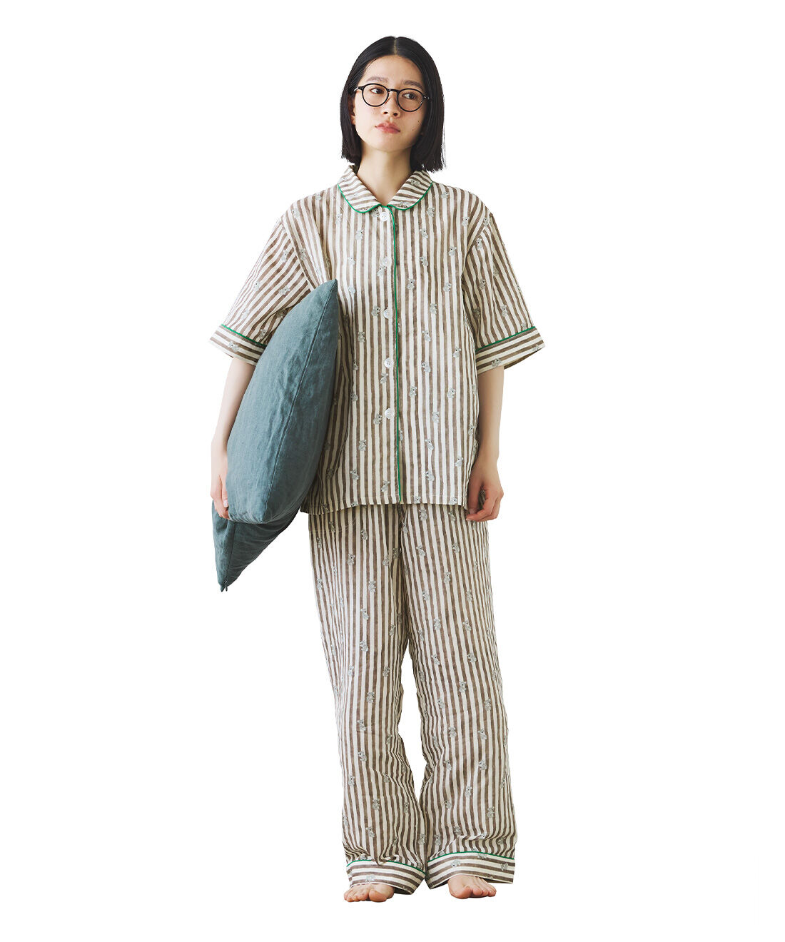 Live in  comfort|リブ イン コンフォート コアラとぐっすり眠れる やさしい肌心地のダブルガーゼパジャマ〈アイボリー〉