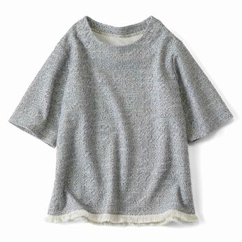 Live in  comfort | ツイード風トップス〈ＧＹ〉リブイン