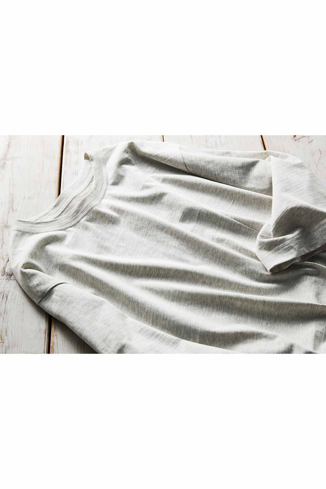 Live in  comfort|リブ イン コンフォート　500色の色えんぴつとコラボ 地中海育ちのトルコオーガニックコットンワンピースの会|上質で希少な綿と言われる、トルコ産のオーガニックコットン100％。ほどよい厚みでしなやかな肌心地。
