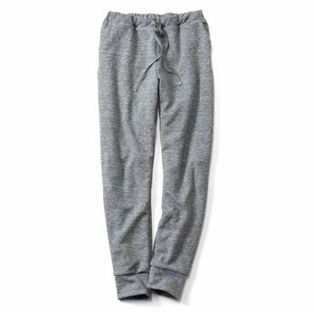 Live in  comfort | 立体シルエット 裏ボア カットソー パンツ メンズ グレー