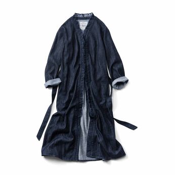 Live in  comfort | ざっくりデニムワンピースコート〈ＩＮ〉リブイン