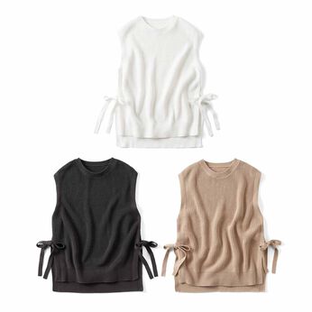 Live in  comfort | Ｌｉｖｅ　ｌｏｖｅ　ｃｏｔｔｏｎ オーガニックコットン ニットベスト の会