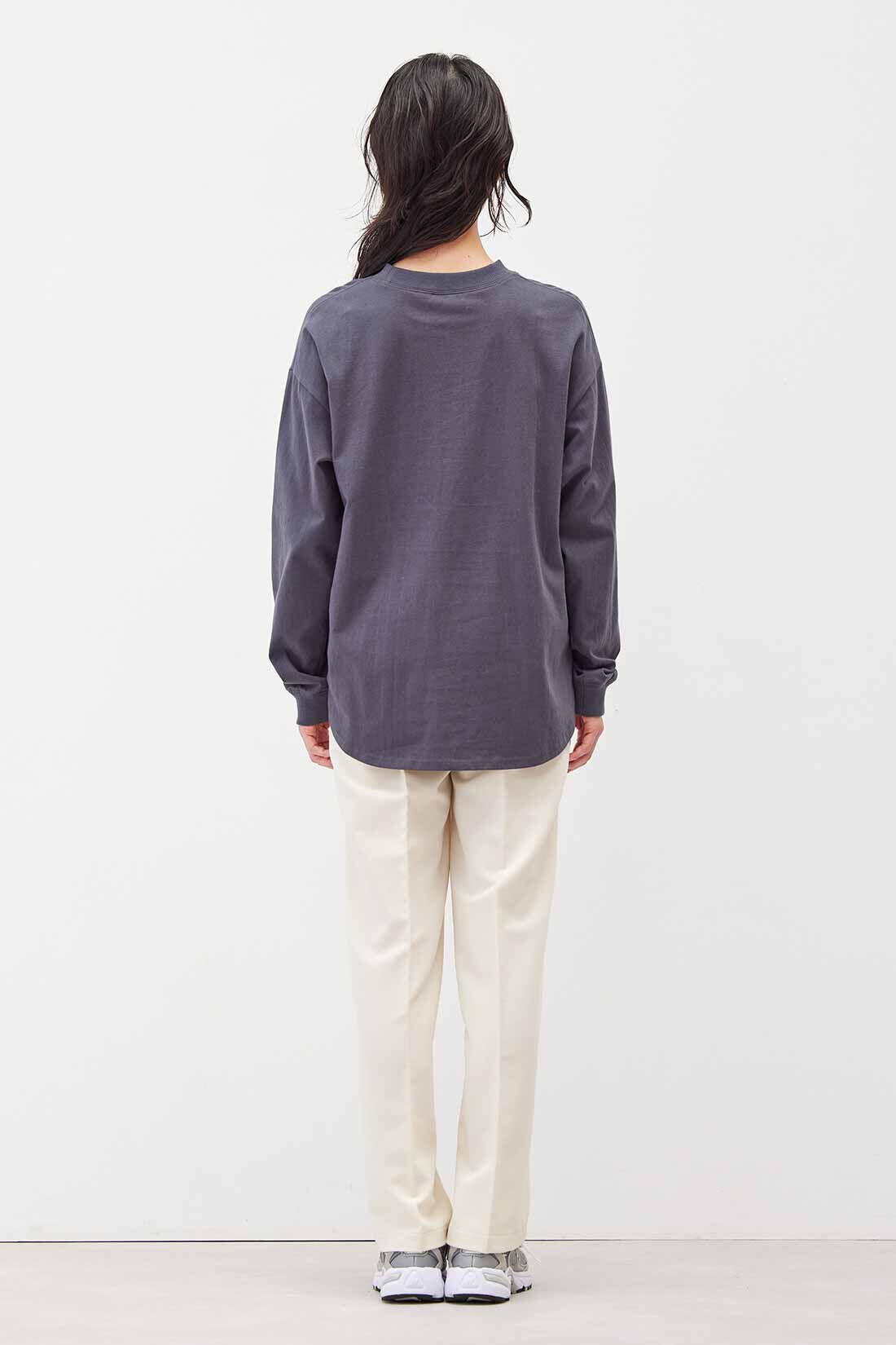Live in  comfort|リブ イン コンフォート　地中海育ちのトルコオーガニックコットンロングTシャツ〈CHESTNUT TREE「くりの木」〉