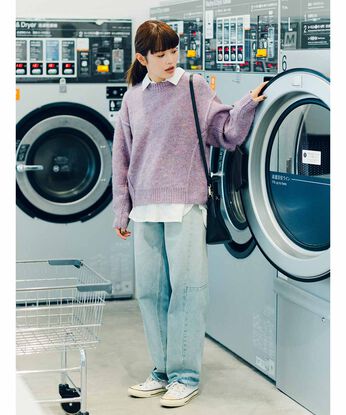 Live in comfort［リブインコンフォート］ | デザイン着映え洗えるニット〈ＰＵ〉リブイン