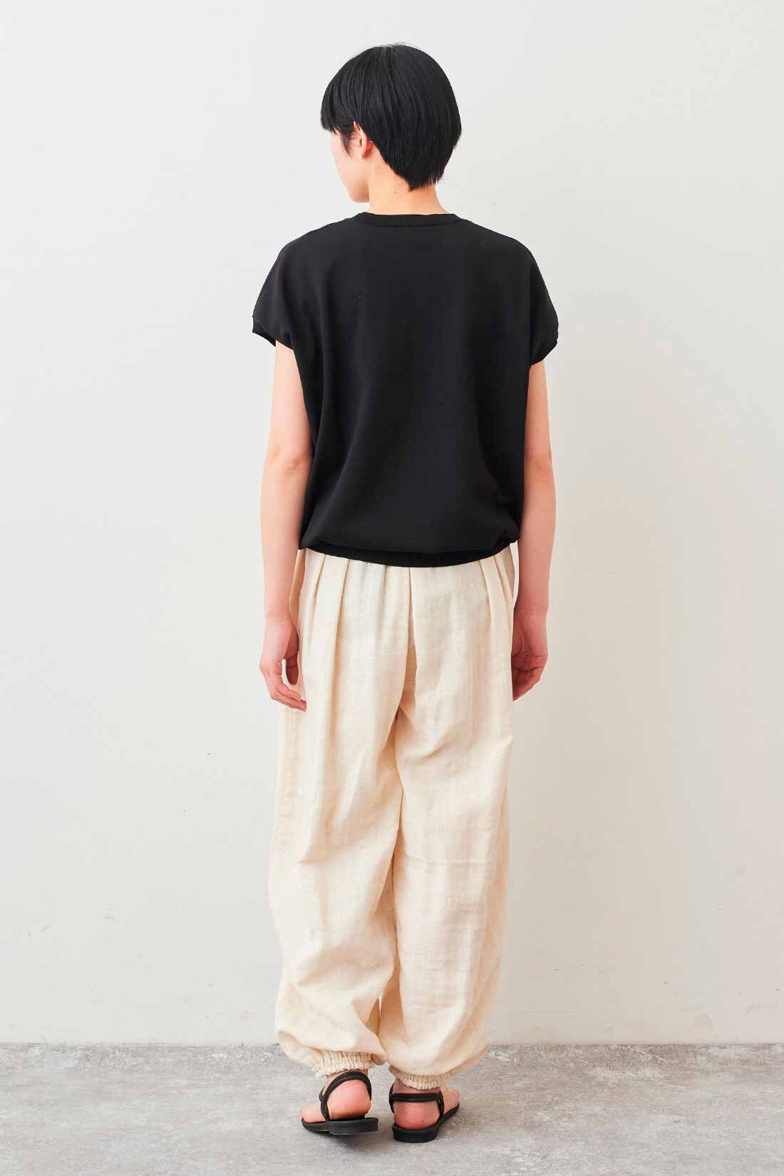 Live in  comfort|リブ イン コンフォート まあるいシルエットのしっかりサマーニットの会