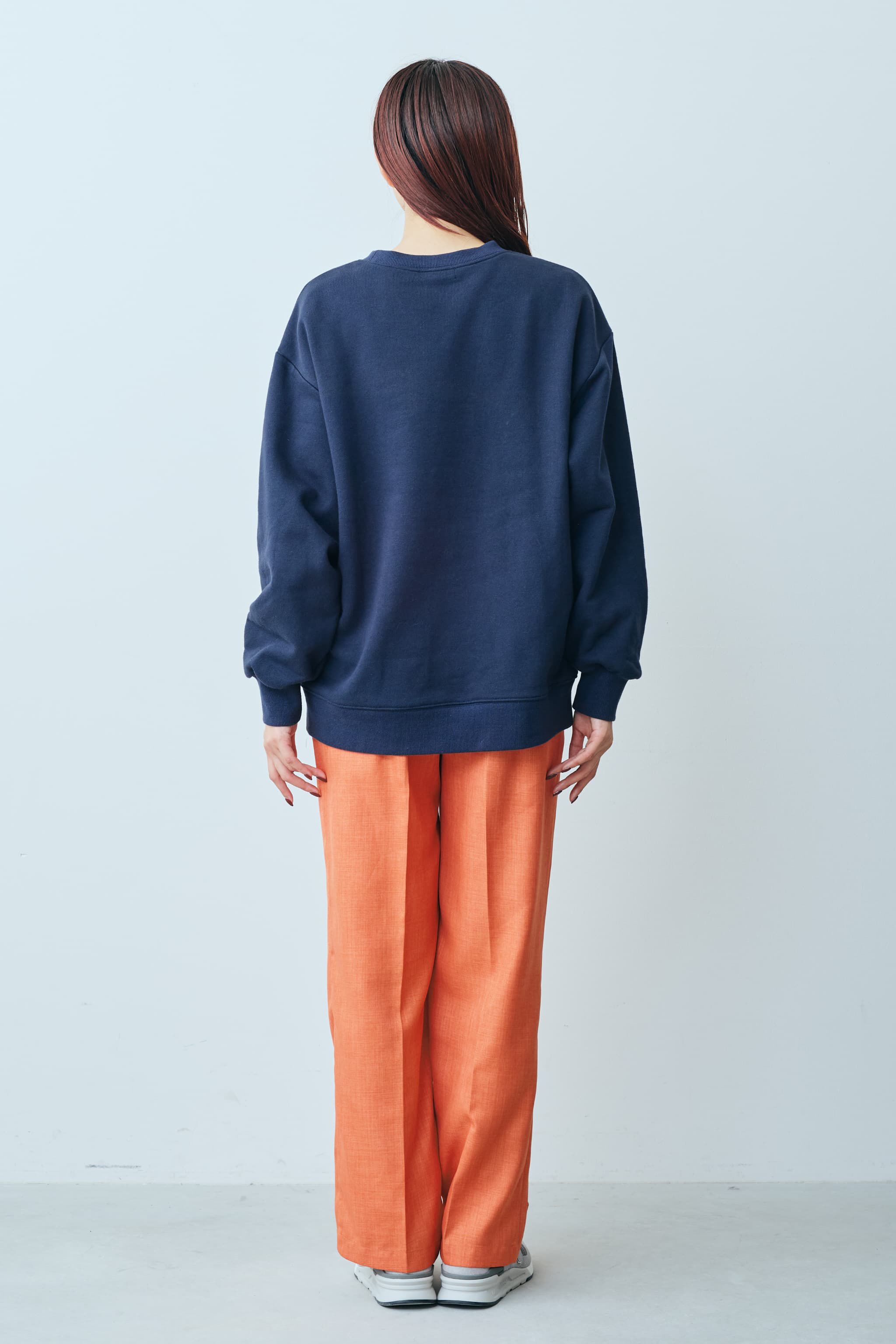 Live in  comfort|リブ イン コンフォート　Ｌｉｖｅ　Ｌｏｖｅ　ＣｏｔｔｏｎⓇプロジェクト　大人っぽく着られる　すそファスナースウェットトップス 〈グレイッシュベージュ〉