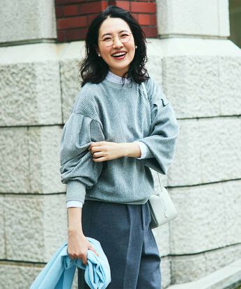 Live in comfort［リブインコンフォート］ | カットソーコーデュロイトップス　リブイン