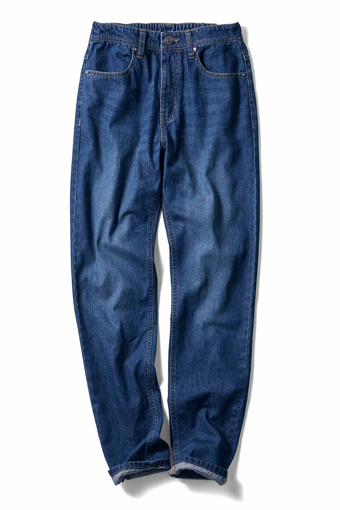 Live in  comfort|リブ イン コンフォート 大人デニムの新定番！ 軽やかにはける ざっくりキャロパード（R）ライトデニムの会|ブルー