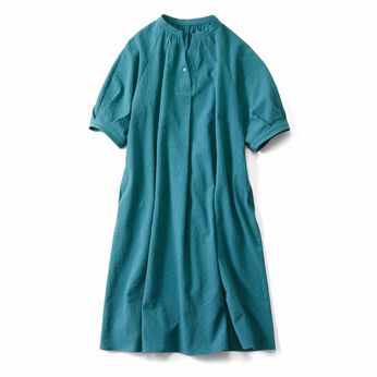 Live in  comfort | さらりサッカーチュニックワンピ〈ＧＲ〉リブイン