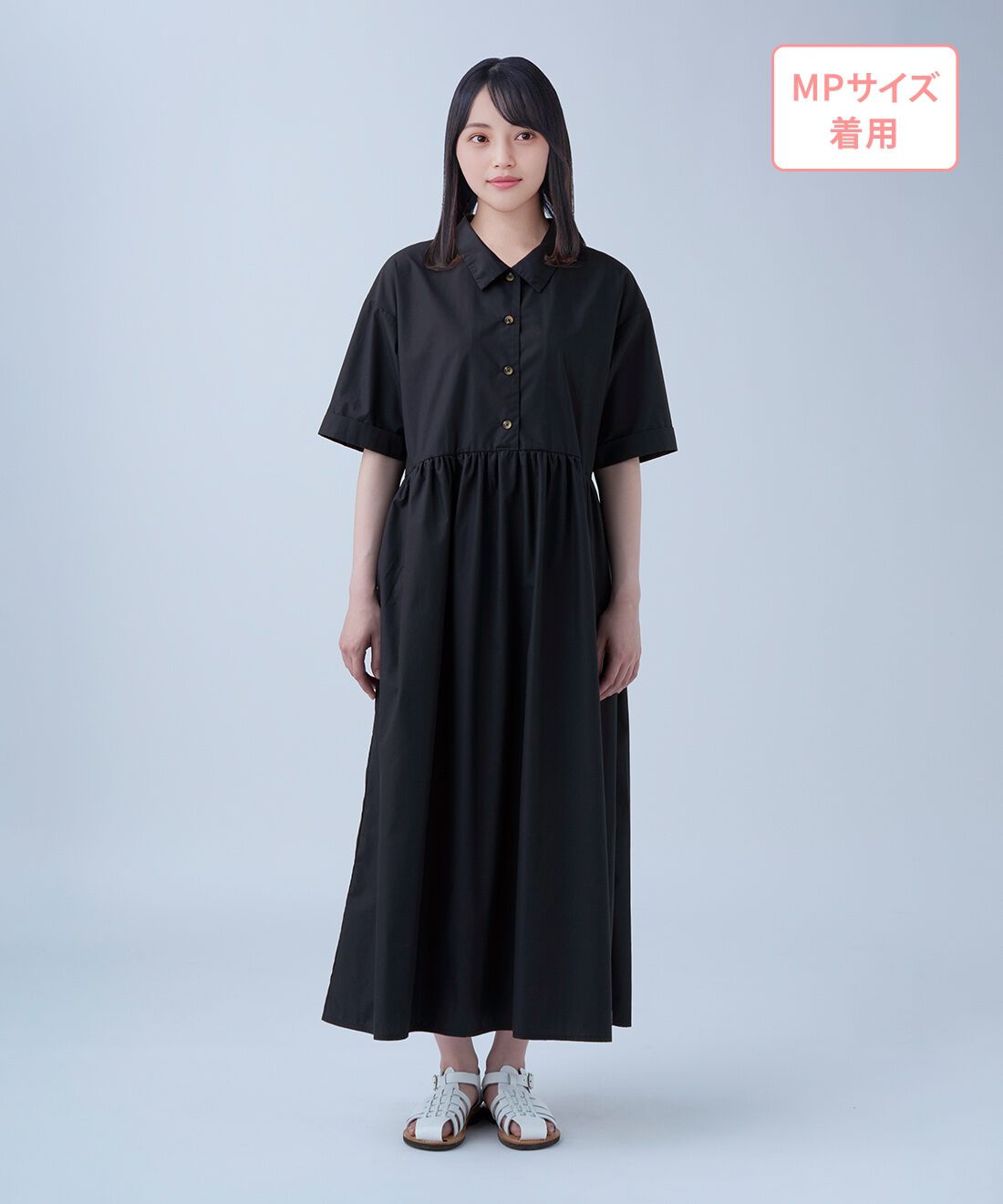 Live in  comfort|リブ イン コンフォート シンプルライフ研究家 マキさんとつくった お出かけ顔の撥水（はっすい）素材シャツワンピース
