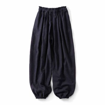 Live in  comfort | ネル起毛裏ガーゼぽんわりパンツ〈ＤＧＹ〉リブイン