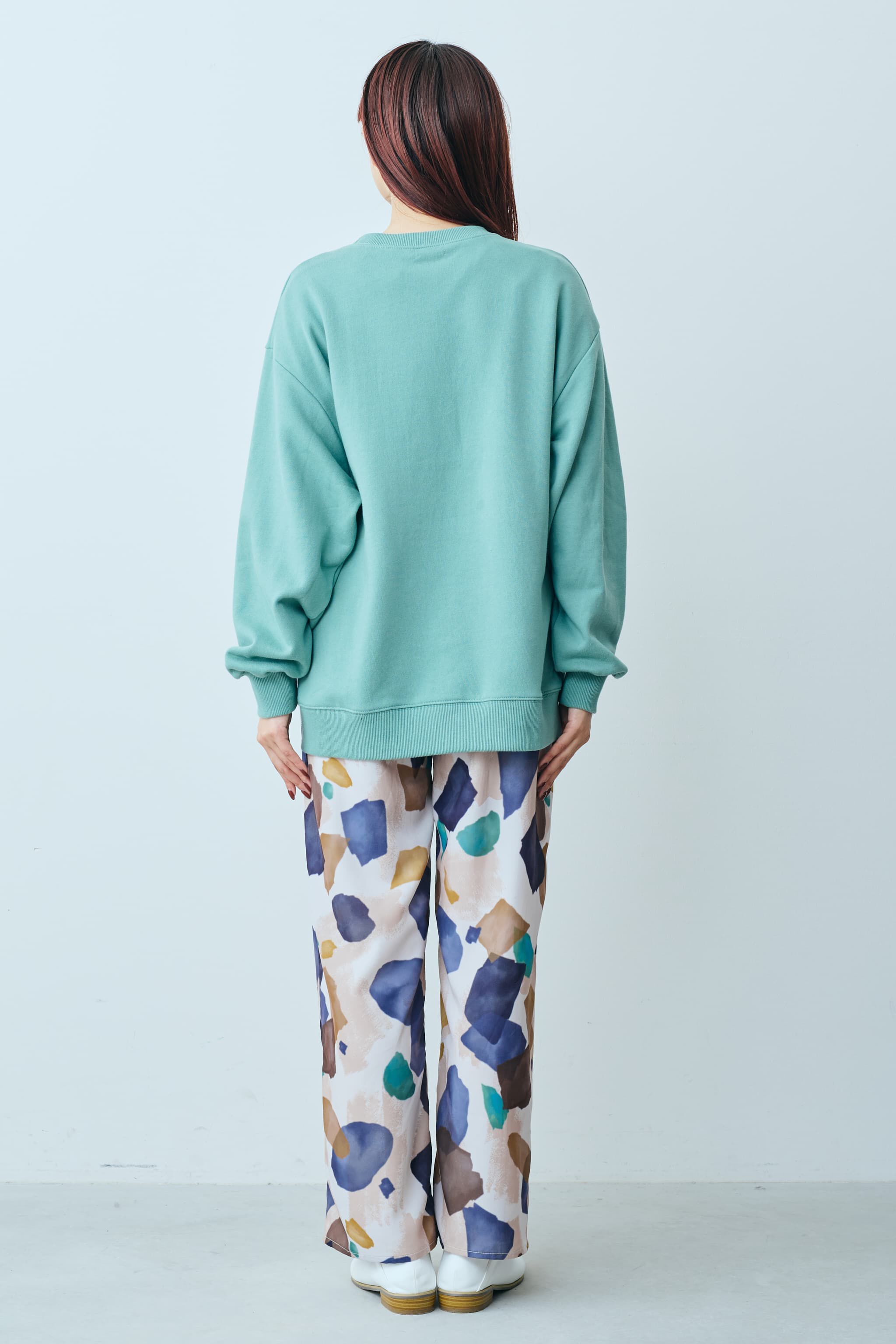 Live in  comfort|リブ イン コンフォート　Ｌｉｖｅ　Ｌｏｖｅ　ＣｏｔｔｏｎⓇプロジェクト　大人っぽく着られる　すそファスナースウェットトップス 〈グレイッシュベージュ〉