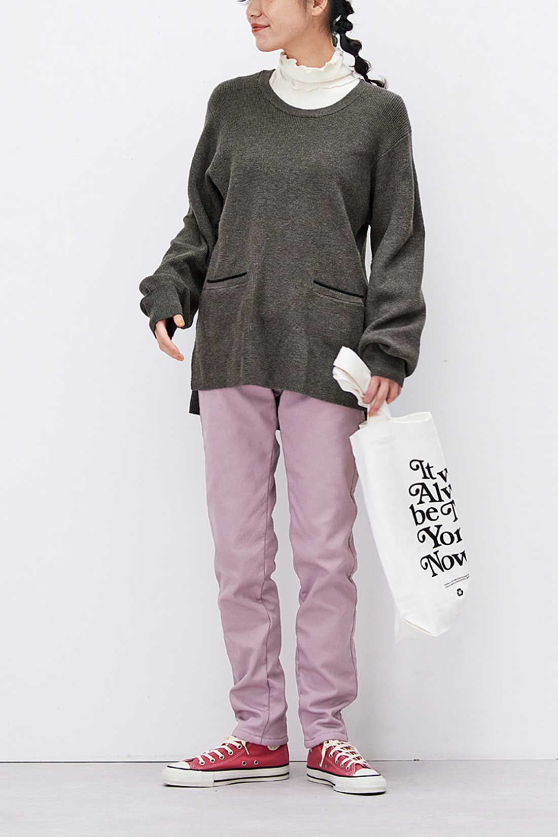 Live in  comfort|リブ イン コンフォート ぬくぬくでしあわせ あったかすっきり裏ボアパンツ【まとめ買いキャンペーン】 Live in  comfort|リブ イン コンフォート ぬくぬくでしあわせ あったかすっきり裏ボアパンツ【まとめ買いキャンペーン】