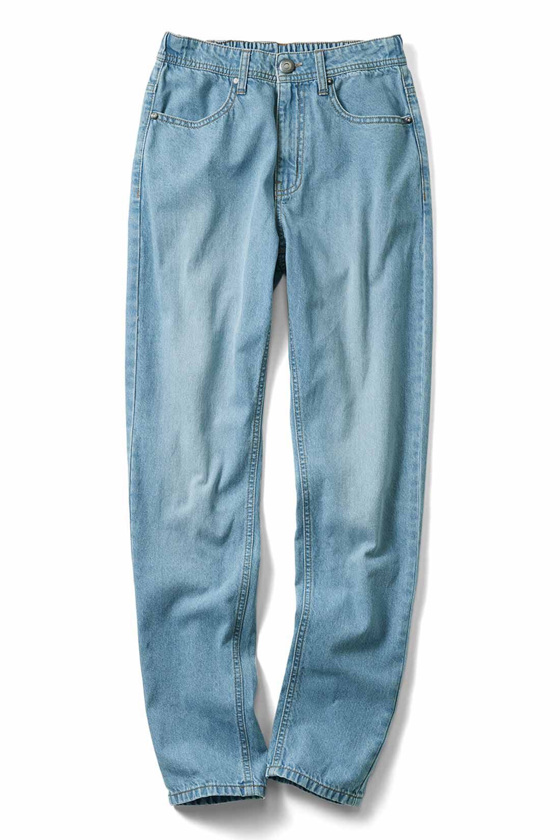 Live in  comfort|リブ イン コンフォート 大人デニムの新定番！ 軽やかにはける ざっくりキャロパード（R）ライトデニムの会|ライトブルー