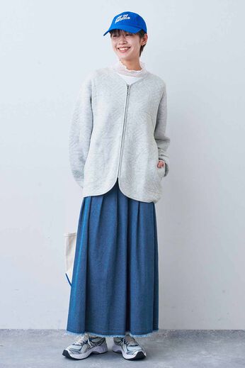 Live in  comfort | 大人の本格デニムスカート〈ＢＬ〉リブイン