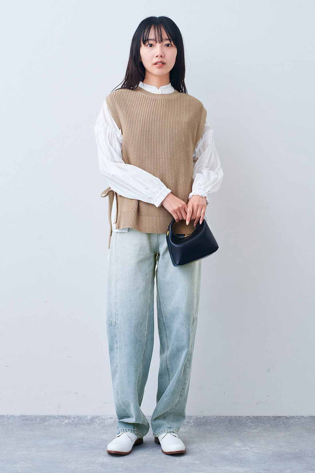 Live in  comfort|リブ イン コンフォート Live love cotton（R）プロジェクト コーデをアップデートできる オーガニックコットンニットベストの会