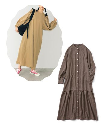 Live in comfort［リブインコンフォート］ | コーデの主役にピッタリ ワンピース2枚セット
