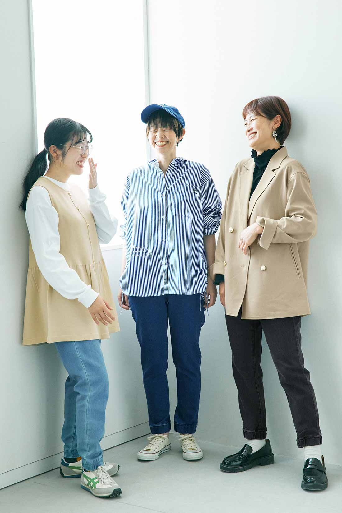 Live in  comfort|リブ イン コンフォート やわらかなはき心地のカットソーデニムジョガーパンツの会
