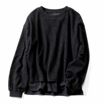 Live in  comfort | レース重ね着セット〈ＢＫ〉リブイン