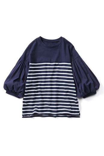 Live in  comfort | ＬＬＣ袖布はくトップス　リブイン