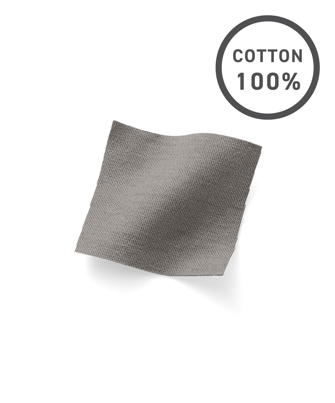 Live in  comfort|リブ イン コンフォート　コットン100％がうれしい 汗じみ軽減の ふんわりカットソートップス〈モカブラウン〉|これは参考画像です。お届けするカラーとは異なります。