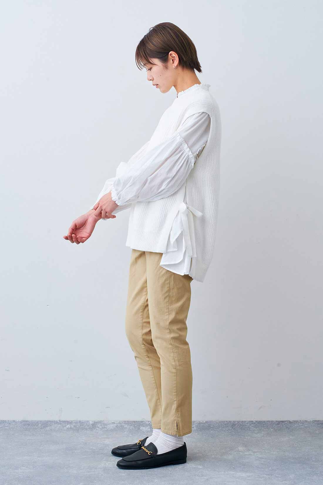 Live in  comfort|リブ イン コンフォート Live love cotton（R）プロジェクト コーデをアップデートできる オーガニックコットンニットベストの会