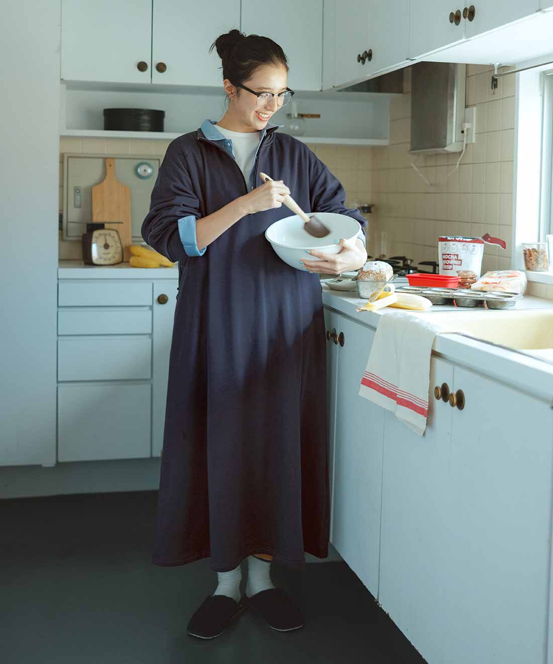 Live in comfort［リブインコンフォート］|リブ イン コンフォート 吸湿発熱コットン素材のこだわりほか綿ロング白Tシャツ【おはだが気になるみんなへ】