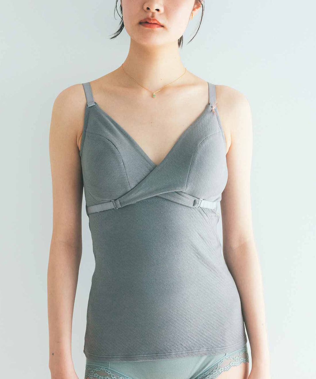 flufeel|ピンクリボン×すべての女性へ 綿100％のふんわり素材で包み込む バストフィットブラインナーの会