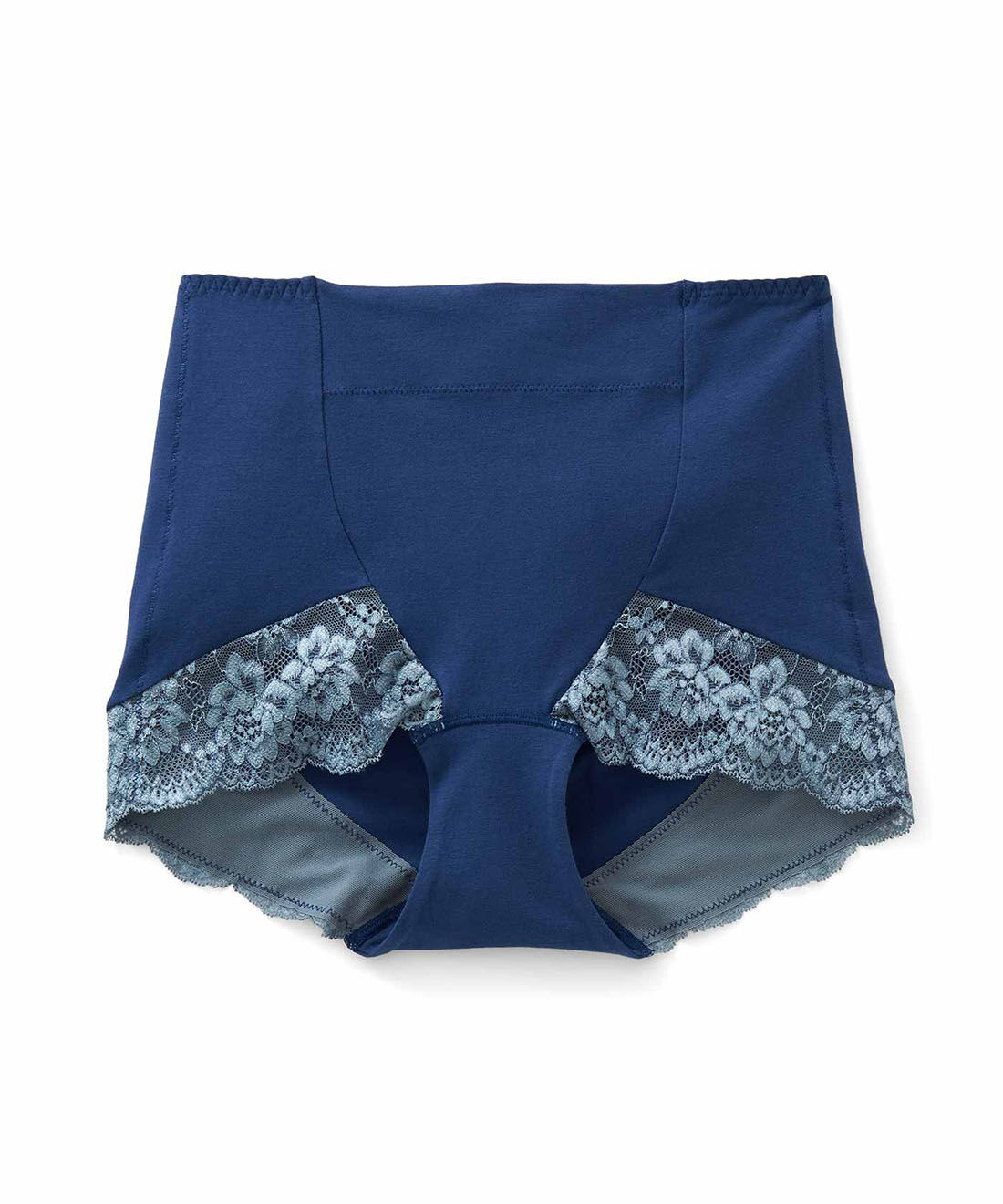 flufeel|残念尻の救世主 もっと！お尻流れガード 立体ショーツ〈スーパー〉の会|〈ネイビー〉